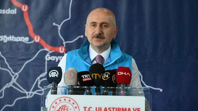 Ulaştırma ve Altyapı Bakanı Karaismailoğlu: Kanal İstanbul müsilajı azaltır