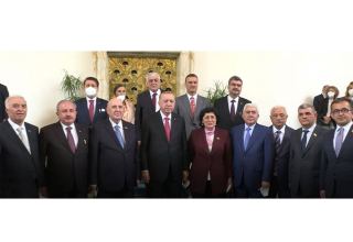 Президент Турции встретился в Анкаре с парламентской делегацией Азербайджана