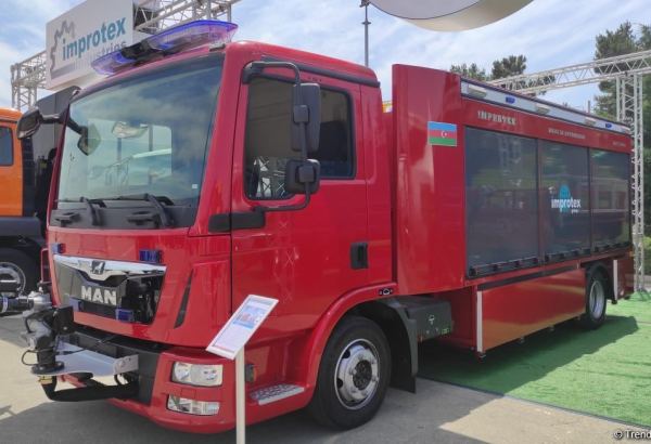 Azerbaijan launches fire truck production for first time (Exclusive) (PHOTO)