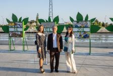 На Бакинском приморском бульваре открылась выставка Reduce, Reuse, Recycle, Respect издательского дома NARGIS (ФОТО/ВИДЕО)