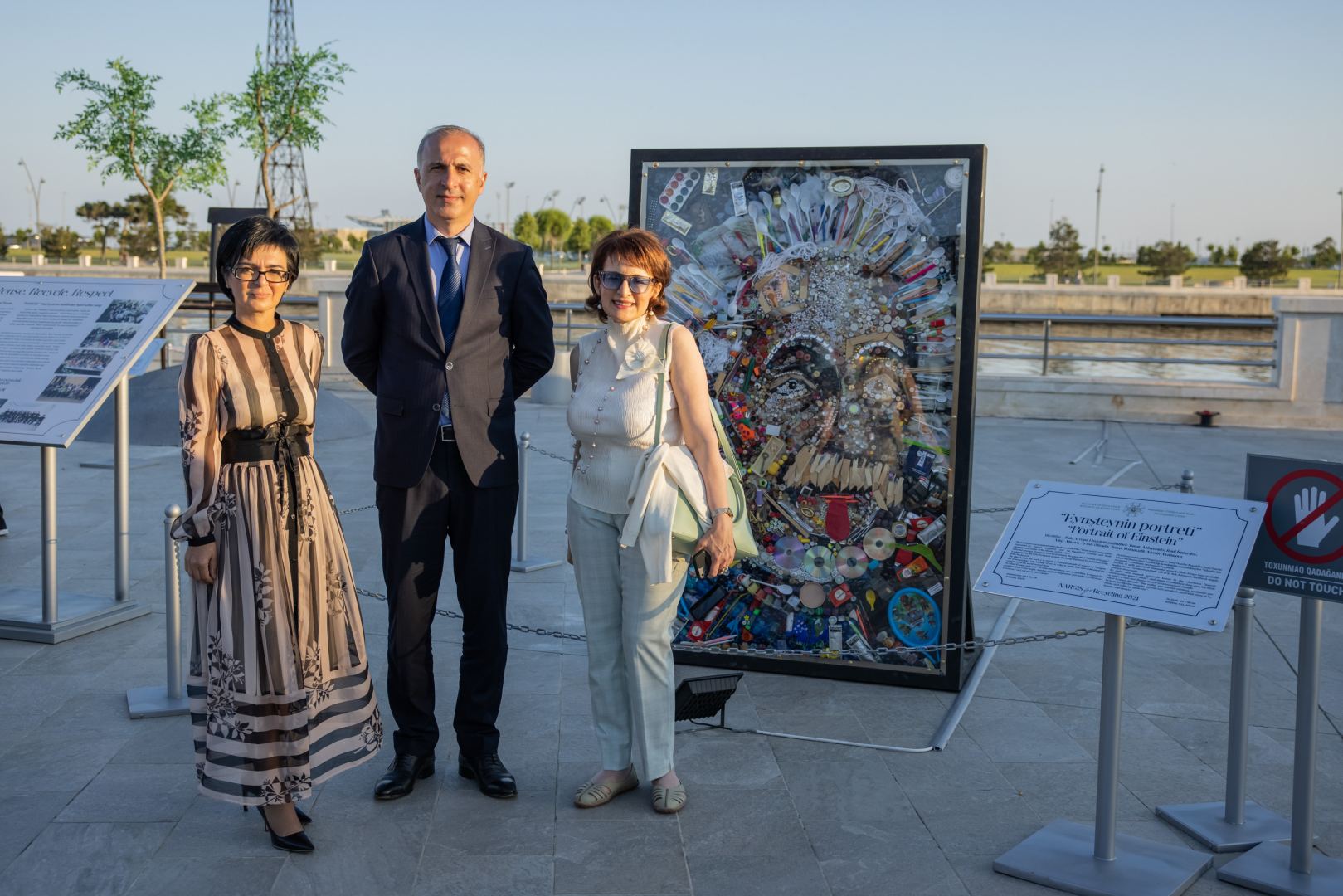 “Reduce, Reuse, Recycle, Respect” exhibition by NARGIS Publishing house is open on the Baku Boulevard (PHOTO/VIDEO)