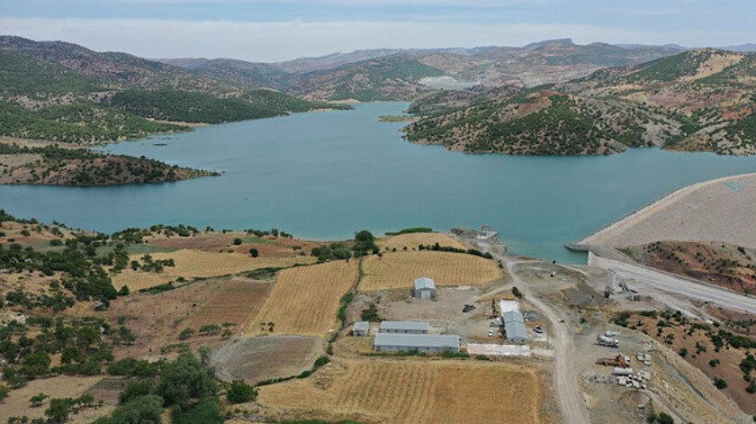 Kilis Yukarı Afrin Barajı Cumhurbaşkanı Erdoğan'ın katılımıyla açıldı