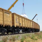 Дочерняя компания «Азербайджанских железных дорог» продолжает транспортировку за рубеж карбамида местного производства (ФОТО)