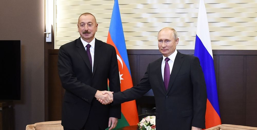 President Vladimir Putin calls President Ilham Aliyev
