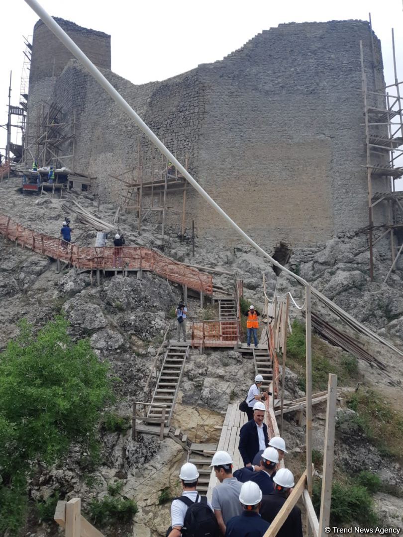 Как проходят восстановительно-консервационные работы в памятнике V-VI веков "Чыраггала" (ФОТО)