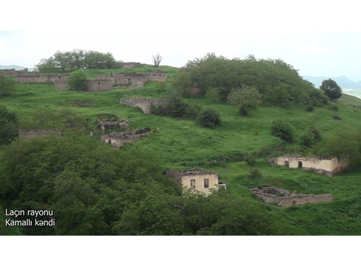 Azerbaijan's shows footage from liberated Kamally village of Lachin district (VIDEO)