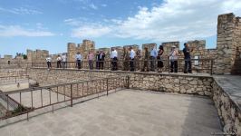 Foreign diplomats visit site of future Upland Park and Shahbulag fortress in Aghdam