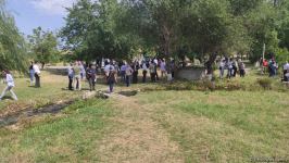 Xarici diplomatlar Ağdamda Dağüstü parkın salınacağı ərazidə və Şahbulaq qalasında olublar (FOTO)