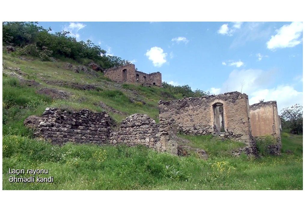 Azerbaijan shows footage from Ahmadli village of Lachin district (VIDEO)