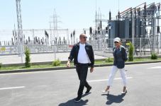 Prezident İlham Əliyev “Füzuli” yarımstansiyasının açılışını edib (FOTO/VİDEO) (YENİLƏNİB)