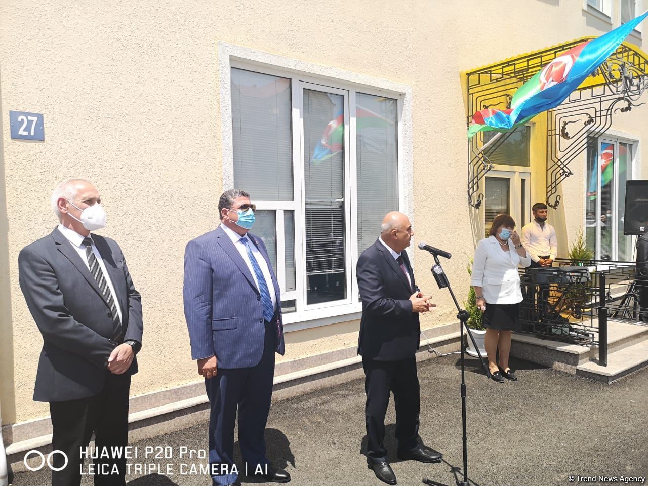 В городе Гусар состоялась торжественная церемония открытия инсталляции, посвященной аппарату Илизарова (ФОТО)