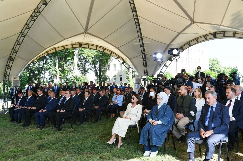 Президенты Азербайджана и Турции выступили с совместными заявлениями для печати (ФОТО/ВИДЕО)