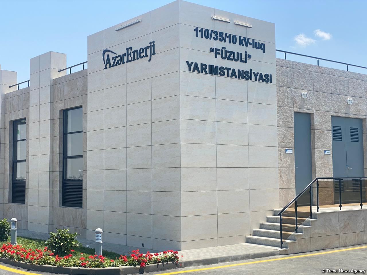 Во всех освобожденных районах Азербайджана строятся новые подстанции - ОАО "Азерэнержи" (ФОТО)