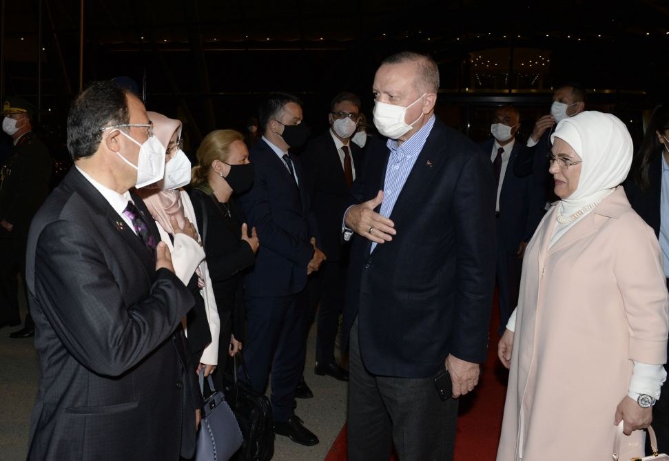 Завершился визит Президента Турции Реджепа Тайипа Эрдогана в Азербайджан (ФОТО)