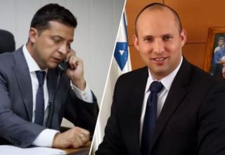 President of Ukraine, Israeli PM discuss prospects for peace talks
