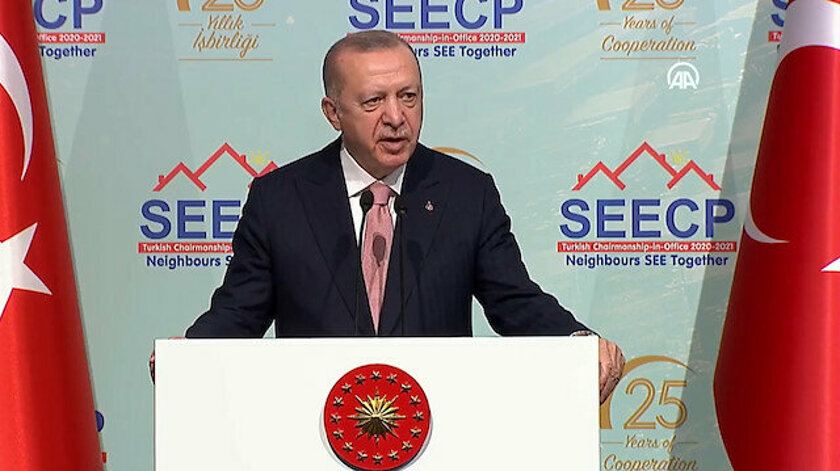 Cumhurbaşkanı Erdoğan: Bölgedeki siyasi sorunlar için diyalogdan başka çözüm yok