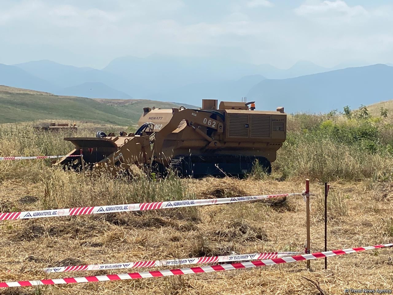 Свыше 7 тыс. гектаров освобожденных территорий Азербайджана очищено от мин (ФОТО)