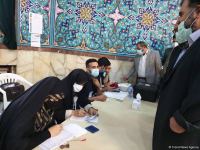 Iran's current president, presidential candidates cast votes in presidential election (PHOTO)