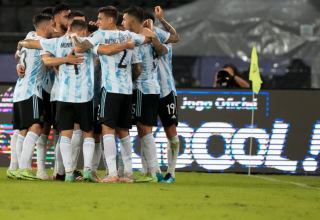 Сборная Аргентины обыграла команду Уругвая в матче Кубка Америки по футболу