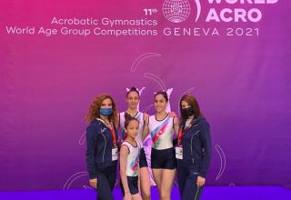 Azerbaijani athletes to take part in World Acrobatic Gymnastics Competition in Geneva