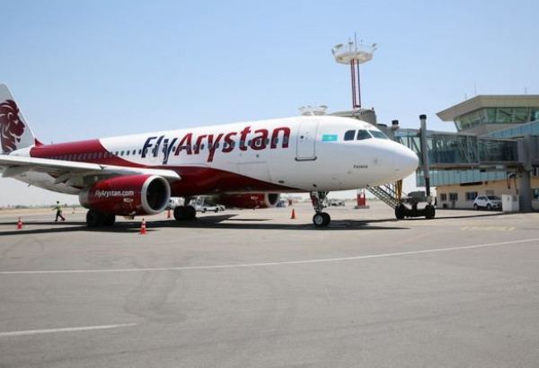 Казахстанский лоукостер FlyArystan выполнил первый рейс в Узбекистан