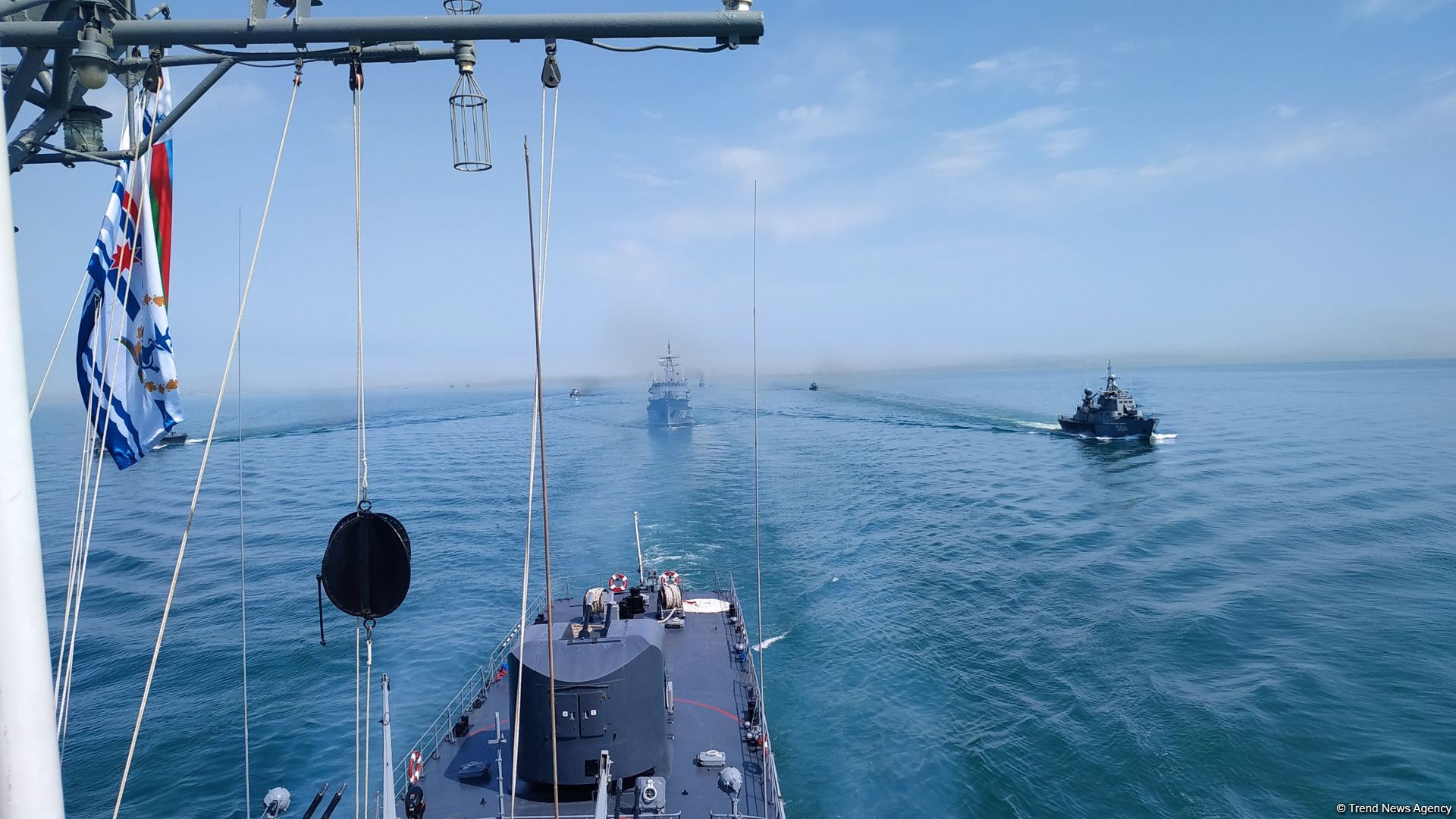 Azerbaijani Navy holding tactical exercises (PHOTO)