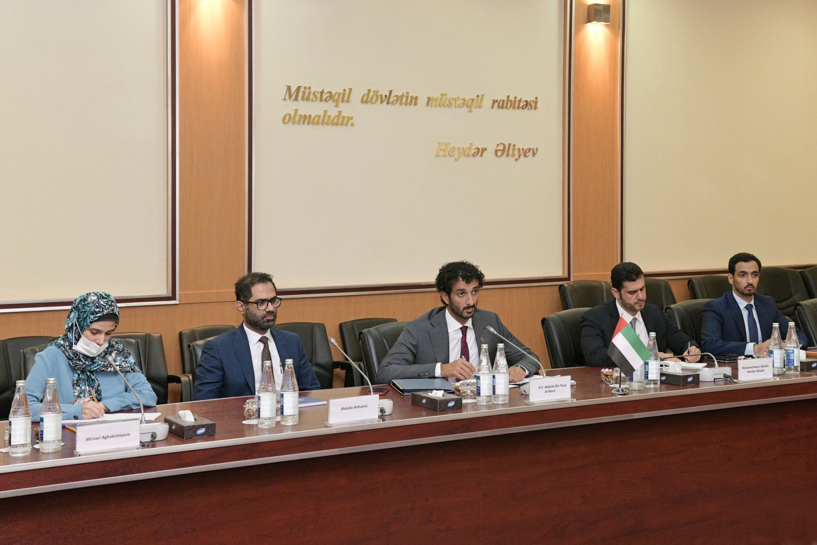 Азербайджан и ОАЭ обсудили сотрудничество в сфере высоких технологий (ФОТО)