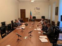 Состоялось очередное заседание Рабочей группы по расчистке от мин и неразорвавшихся боеприпасов на освобожденных территориях Азербайджана (ФОТО)