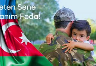 Дети провели с соцсетях флешмоб в честь доблестной азербайджанской армии (ВИДЕО)