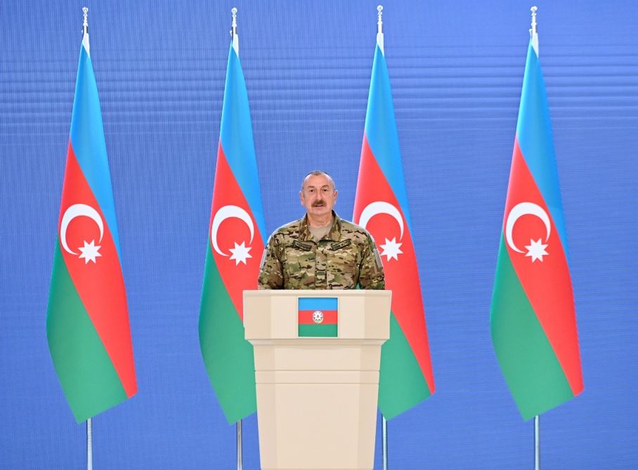 Azərbaycan Prezidenti: Bu gün Azərbaycan Ordusu dünya miqyasında güclü ordular sırasındadır