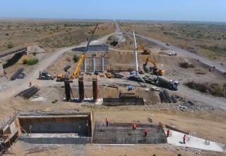 Azerbaijan continues construction of highways and railways in Karabakh - official