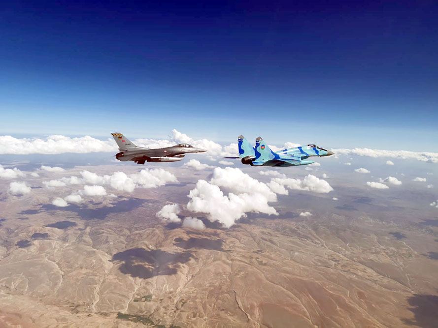 На международных лётно-тактических учениях «Анатолийский орёл – 2021» выполнены задачи по ведению воздушных боёв (ФОТО/ВИДЕО)