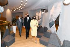 Azerbaijani president, first lady attend opening of Courtyard by Marriott Baku hotel (PHOTO)