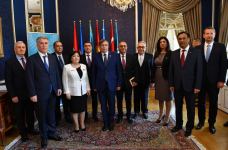 Делегация Милли Меджлиса Азербайджана приняла участие в мероприятии в представительстве Тюркского совета в Будапеште (ФОТО)