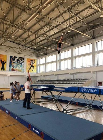 Gimnastların Qaxda ustad dərsləri keçirilib (FOTO)