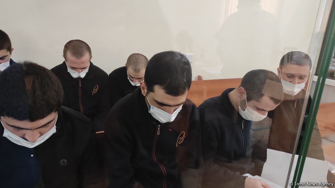 Members of Armenian terrorist group give testimony at trial in Baku  (PHOTO)