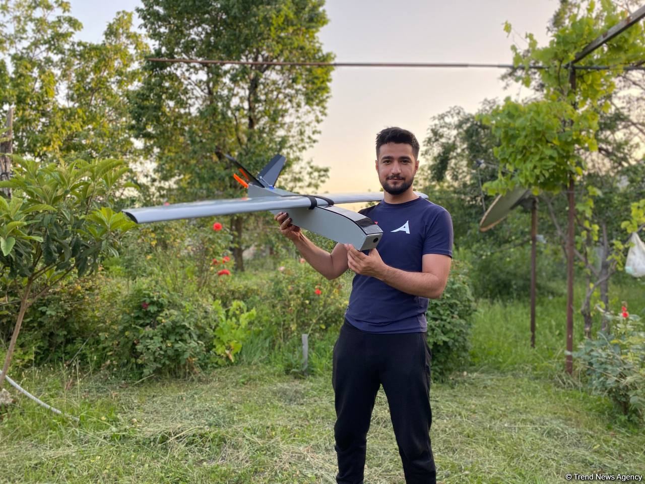 Group of Azerbaijani youth successfully tests newly created UAV - Trend TV