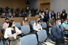 Главы МИД Азербайджана и Кыргызстана провели пресс-конференцию (ВИДЕО/ФОТО)