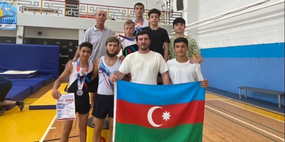 Azərbaycan tamblinqçiləri Rusiyada keçirilən turnirdə medallar qazanıblar (FOTO)
