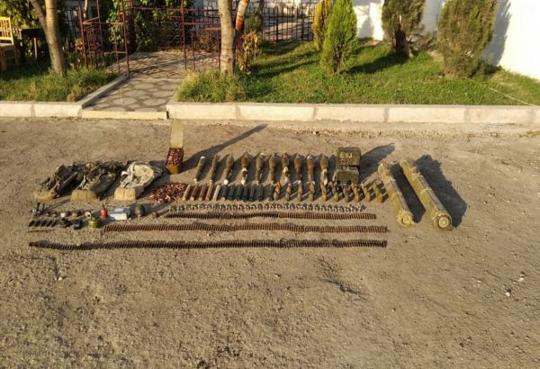 В Шуше обнаружены неразорвавшиеся боеприпасы