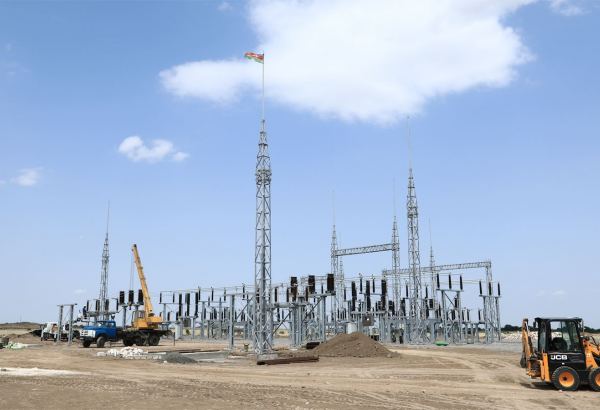 Azerbaijan's Azerenergy building new substations in liberated Aghdam (PHOTO/VIDEO)