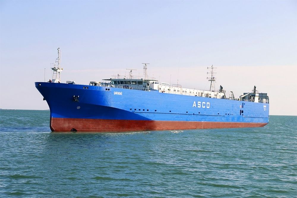 Azerbaijan's value of sea cargo traffic continues to grow