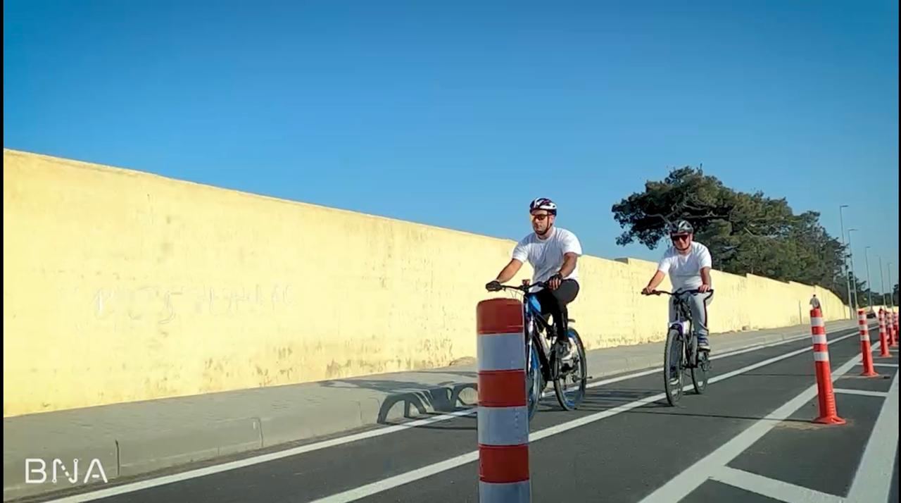 В Баку созданы новые велодорожки(ФОТО)