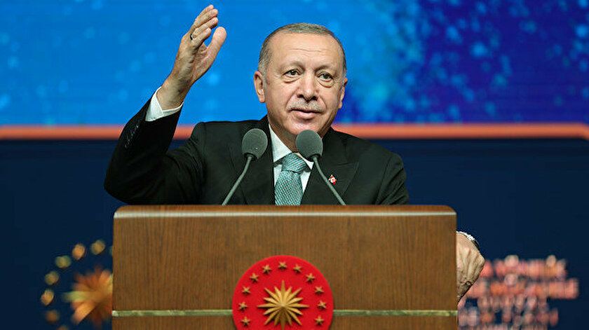 Cumhurbaşkanı Erdoğan: Gücümüzü silahtan değil aziz milletimizden alıyoruz