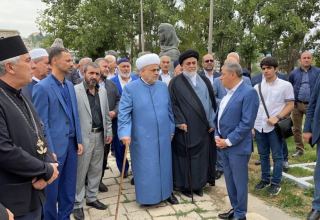 Heads of Azerbaijan's religious confessions visit mosques in Shusha (PHOTO)