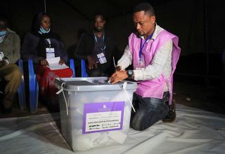 Efiopiyanın hakim partiyası parlament seçkilərində qalib gəlib