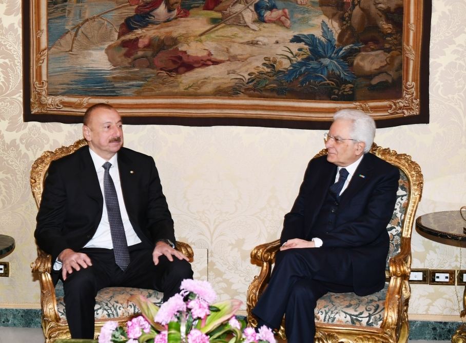 Azerbaijani president congratulates Italian counterpart on Italy's victory at UEFA EURO-2020