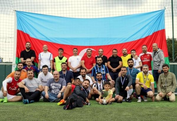 Londonda "Qarabağ kuboku" uğrunda futbol turniri təşkil edilib (FOTO)