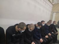 В Баку перенесено заседание суда над членами армянской вооруженной группировки (ФОТО)