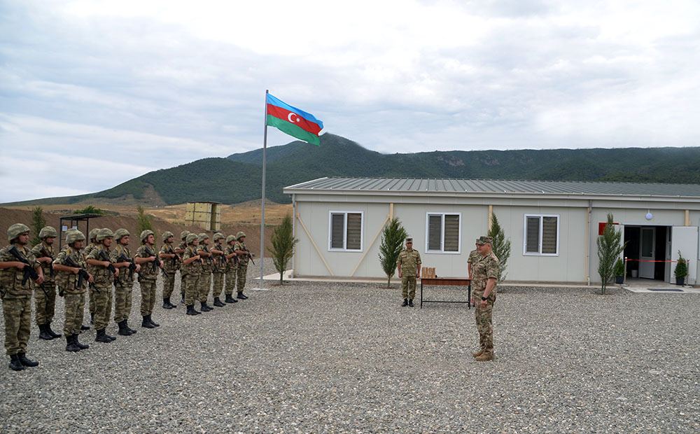 Another military unit opens in Azerbaijan's liberated Aghdam district (VIDEO)
